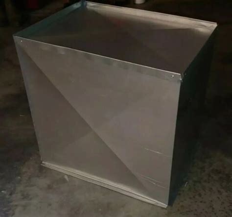 26 gauge galvanized sheet metal plenum|20x20x36 plenum fitting.